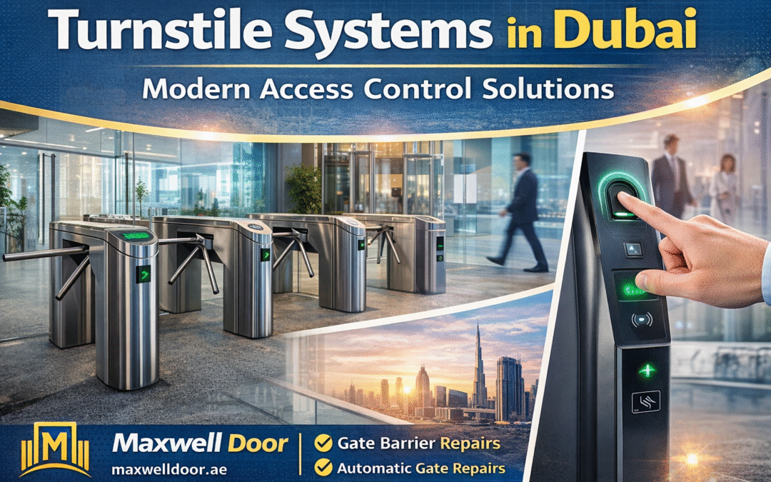 Turnstile Systems in Dubai: Modern Access Control Solutions