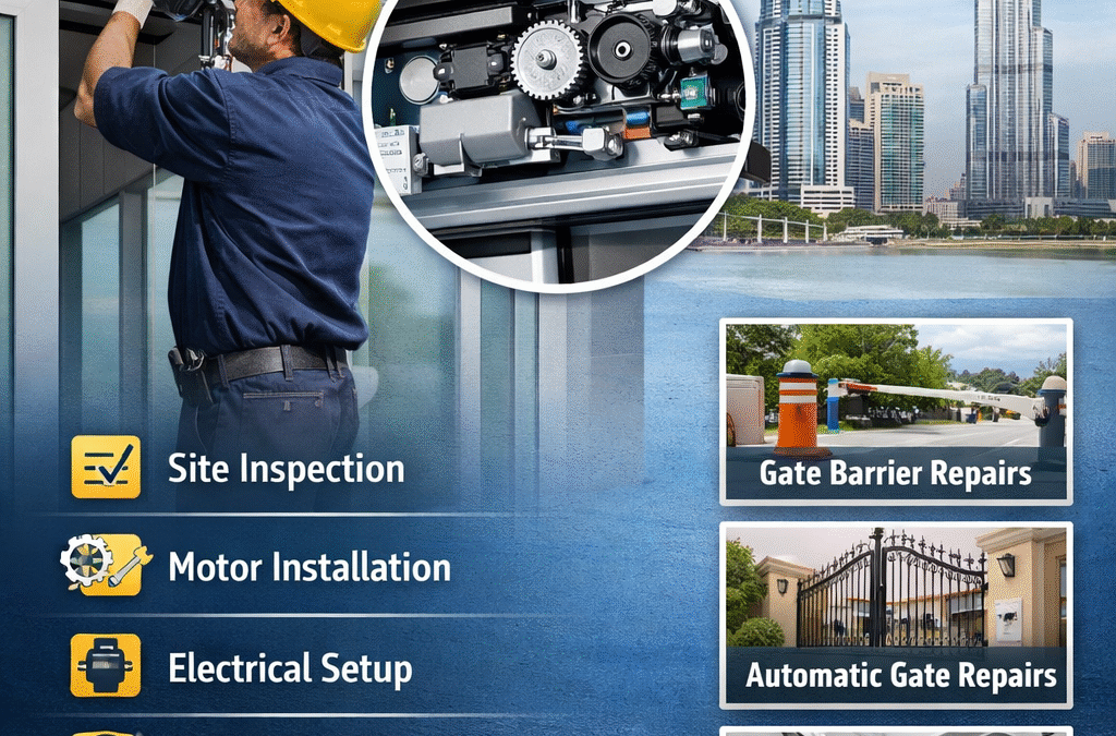Automatic Door Motor Installation in Dubai — The Ultimate Guide