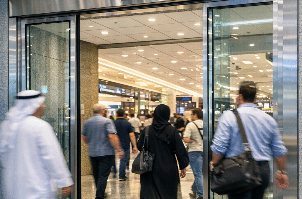 Best Automatic Door for High-Traffic Areas in Dubai & the UAE