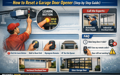 How to Reset a Garage Door Opener (Step-by-Step Guide)