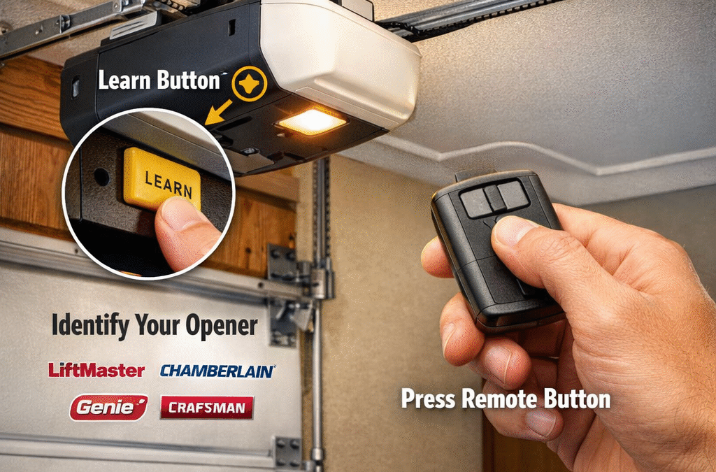 How Do I Program A New Garage Door Remote